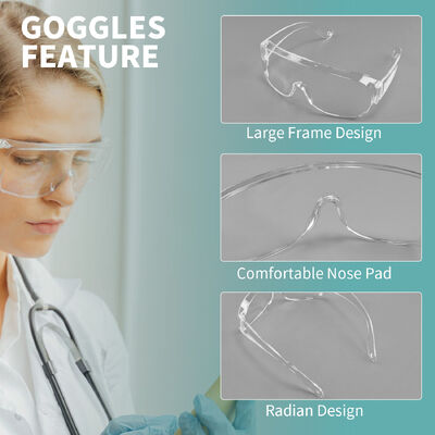 HD Safety Goggle Window Professional Anti-fog Protective Goggles Industrial Anti-fog Eye Protection Eyewear Safety Glasses