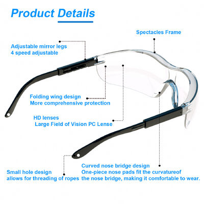 Hot Sale Ansi Z87 Safety Glasses Anti Fog Scratch Industrial Work Z87 Safety Glasses