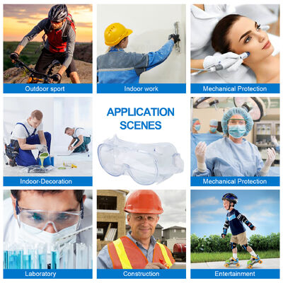 Manufacturers Direct Anti Fog Personal Protective Anti Impact Eye Protection Safety Googles Glasses