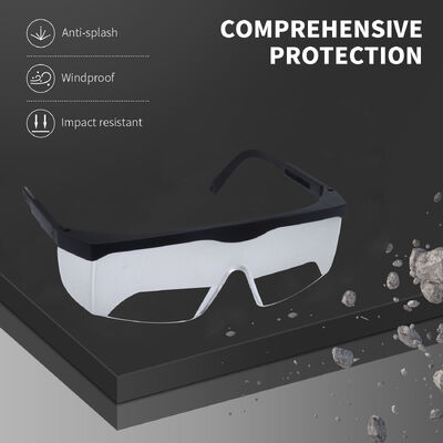 Pilot CE EN166 Ansi Z87.1Frosted  Stylish Goggle Protective Sunglasses Anti Fog Shading Side Shields Goggles Safety Glasses
