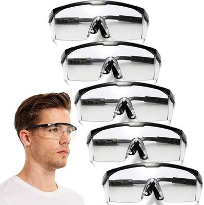 Adjustable Wide-Vision Protective Safety Glasses De Seguridad Ansi Z87.1 Lightweight Fog-Proof Goggles Safety Clear Glasses