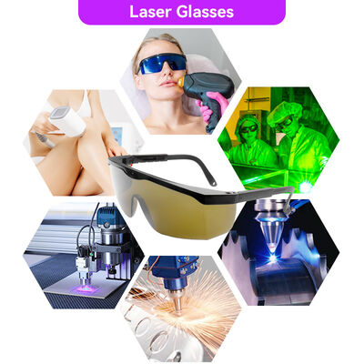 Laser safety goggles OD4 750-2000nm 532nm 800-1100nm 808nm Professional Industrial Laser Protection Eyewear Safety Glasses Optical Radiation Shield laser protection glasses Laser safety glasses