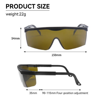 Laser safety goggles OD4 750-2000nm 532nm 800-1100nm 808nm Professional Industrial Laser Protection Eyewear Safety Glasses Optical Radiation Shield laser protection glasses Laser safety glasses