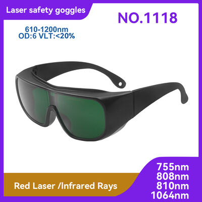 Laser Protective Glasses Certified190-2000nm 510nm laser protection glasses LASER LASER laser glasses laser glasses laser safety glasses OD4 OD6 808nm 1100nm Laser Safety GlassesLaser Protect Glasses