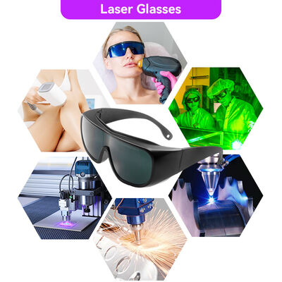 Laser Protective Glasses Certified190-2000nm 510nm laser protection glasses LASER LASER laser glasses laser glasses laser safety glasses OD4 OD6 808nm 1100nm Laser Safety GlassesLaser Protect Glasses