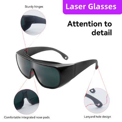 Laser Protective Glasses Certified190-2000nm 510nm laser protection glasses LASER LASER laser glasses laser glasses laser safety glasses OD4 OD6 808nm 1100nm Laser Safety GlassesLaser Protect Glasses