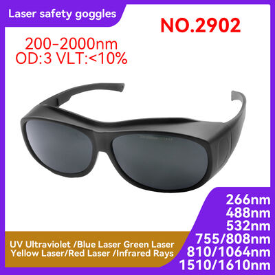IPL laser glasses laser protection glasses protection laser OD6 LASER 532 glasses with laser Safety Goggles UV400 Protection Wraparound Sunglasses Polarized Lens Scratch Resistant Laser Safety Goggles