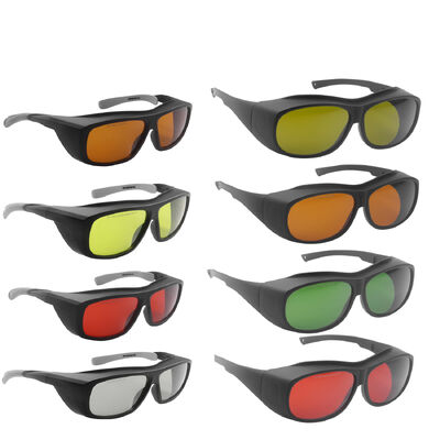 IPL laser glasses laser protection glasses protection laser OD6 LASER 532 glasses with laser Safety Goggles UV400 Protection Wraparound Sunglasses Polarized Lens Scratch Resistant Laser Safety Goggles