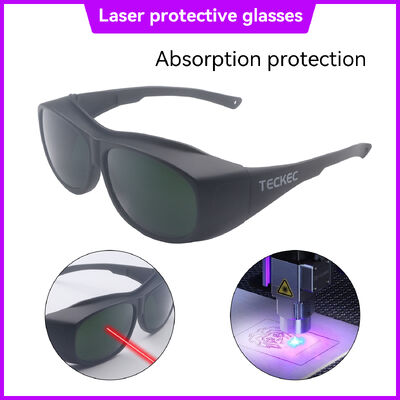 IPL laser glasses laser protection glasses protection laser OD6 LASER 532 glasses with laser Safety Goggles UV400 Protection Wraparound Sunglasses Polarized Lens Scratch Resistant Laser Safety Goggles