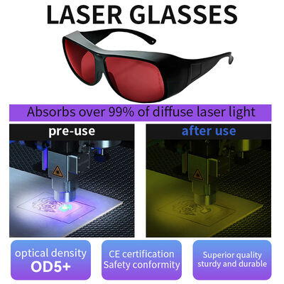 Laser glasses party laser protection IPL glasses FOR LASER laser safeti glasses laser protective glasses certified OD6 LASER 532 protection glasses laser laser protection goggles co2 laser glasses