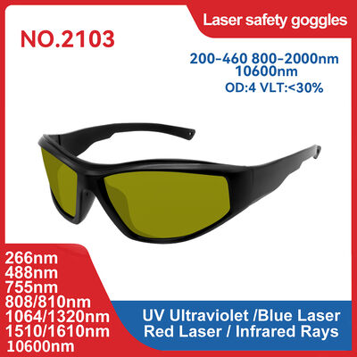 Laser safety goggles CO2 laser glasses 560nm laser cutting 1064nm protection Medical laser eyewear anti fog coating laser protection goggles safety glasses High absorption protective glasses 445nm