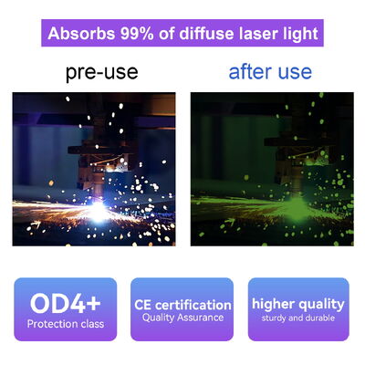 Laser safety goggles CO2 laser glasses 560nm laser cutting 1064nm protection Medical laser eyewear anti fog coating laser protection goggles safety glasses High absorption protective glasses 445nm