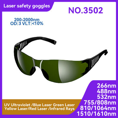 Laser Protective Glasses Certified190-2000nm absorption protection ipl glasses Laser Glasses 755nm Laser lenses Eye Protection 1064 Zip case Safety Glasses Laser Safety GlassesLaser Protect Glasses