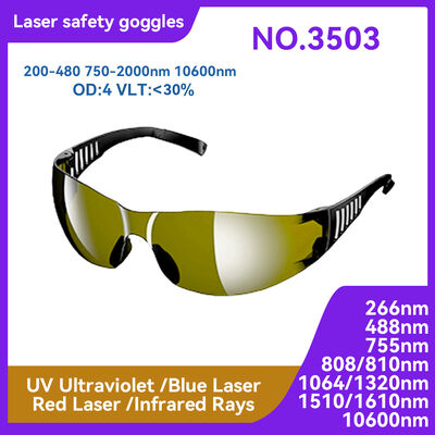 Laser Protective Glasses Certified190-2000nm absorption protection ipl glasses Laser Glasses 755nm Laser lenses Eye Protection 1064 Zip case Safety Glasses Laser Safety GlassesLaser Protect Glasses