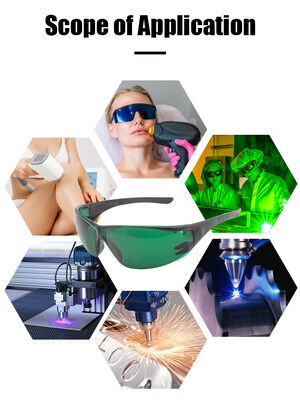 Laser protective glasses certified laser protect glasses laser saftey glasses laser glasses OD3 OD5 laser protection 10600nm Laser safety glasses ipl glasses LASER LASER laser goggles protection laser