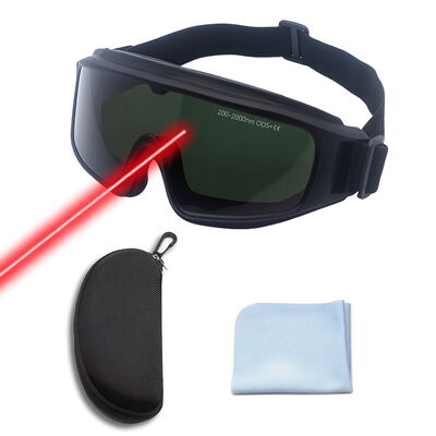 For laser Optical safety goggles OD3 OD5 190-480nm high absorption protective glasses UV laser safety lenses Laser pointer safety 532nm green laser Eye injury prevention Laser hazard control for laser