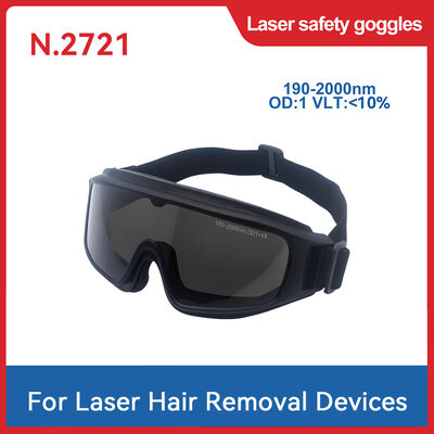 For laser Optical safety goggles OD3 OD5 190-480nm high absorption protective glasses UV laser safety lenses Laser pointer safety 532nm green laser Eye injury prevention Laser hazard control for laser