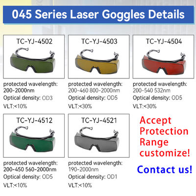 Protection glasses laser laser protection goggles Laser Glasses co2 laser glasses laser protective glasses OD5 co2 laser laser laser welding glasses glasses for laser co2 laser ipl glasses protective