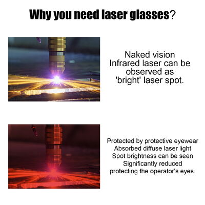 Laser protective glasses certified laser protector laser protective 532 laser glasses laser protection glasses laser safety glasses GOGGLES GLASSES laser protection safeti glasse co2 laser pointer