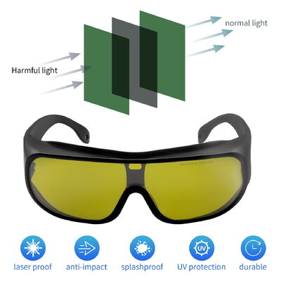 Laser Safety Glasses with 200-2000NM Protection and PC Material for Laser Weldingv OD7+ laser lenses protect laser Laser glasses ipl glasses laser protect glasses 1064nm safety goggles laser pointer