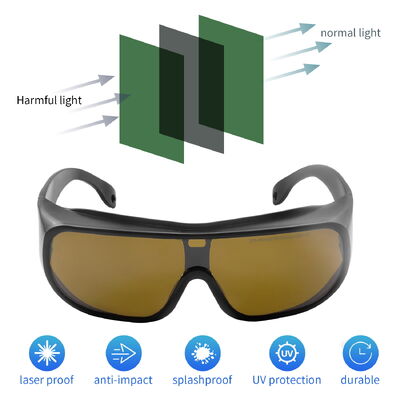 Laser eye protection laser laser protector laser protection lenses 200-480nm 750-2000nm 755nm laser protective sheet laser protection glasses laser protection glasses laser protection safeti glasses