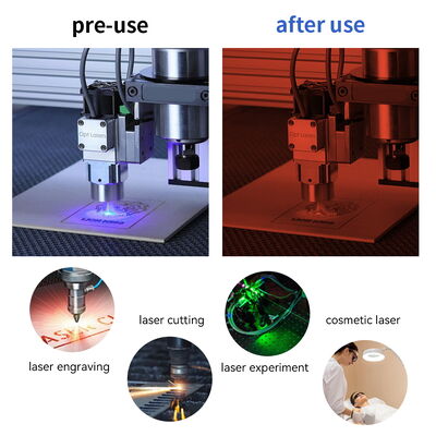 Laser lenses IPL laser glasses 500-640nm OD6+ laser protection glasses laser protect glasses laser saftey glasses laser protector laser protective 532 laser protection lenses laserprotective sheet