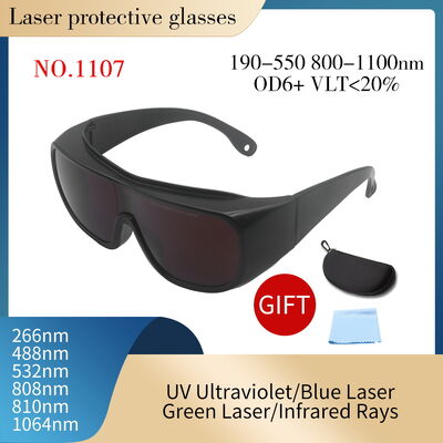 LASER FOR laser protect glasses  Laser protective glasses certified  LASER SAFETI GLASSES OD6 LASER 532 Laser glasses party ipl protect glasses professional laser glasses 190-550nm 800-1000nm 1064nm