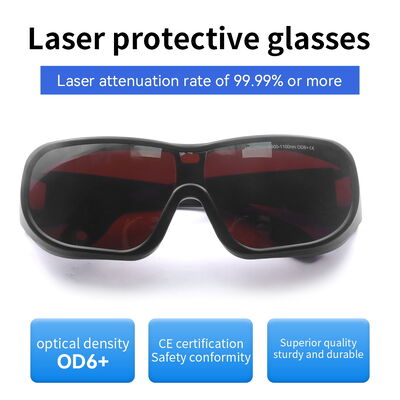LASER FOR laser protect glasses  Laser protective glasses certified  LASER SAFETI GLASSES OD6 LASER 532 Laser glasses party ipl protect glasses professional laser glasses 190-550nm 800-1000nm 1064nm