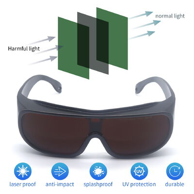 LASER FOR laser protect glasses  Laser protective glasses certified  LASER SAFETI GLASSES OD6 LASER 532 Laser glasses party ipl protect glasses professional laser glasses 190-550nm 800-1000nm 1064nm