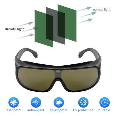 Protective glasses for laser Laser protective glasses certified laser lenses protect laser laser saftey glasses 200-450nm 800-1100nm Laser safety glasses laser glasses LASER FOR laser goggles