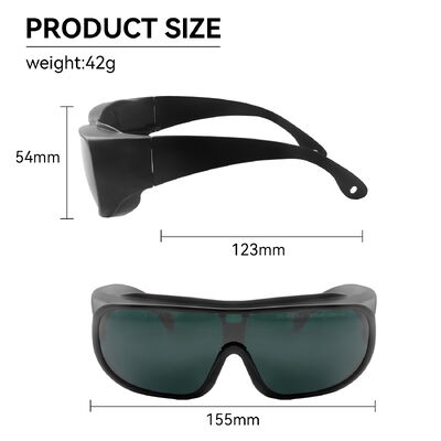 Laser safety glasses co2 laser laser protection goggles glasses for laser OD6 LASER SAFETI GLASSES 590-690nm laser protection glasses ipl glasses 1064nm safety glasses GOGGLE GLASSES co2 laser
goggles