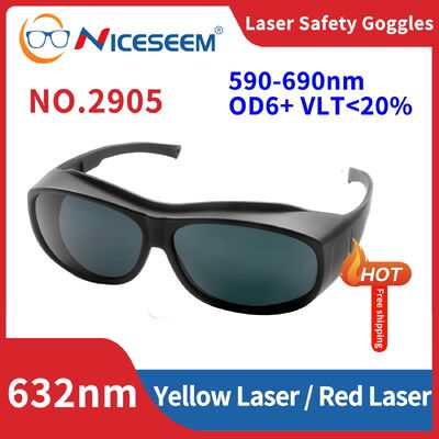Laser protection safeti glasse Laser laser protect glassesLaser protective glasses certified laser safeti glasses 560-690nm OD6+ laser protection lenses laser protective glasses laser protection