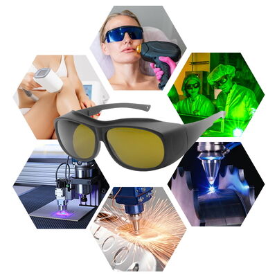 Laser protector laser protective 532 Laser protective lenses co2 laser protection glasses laser lenses protect laser 200-450nm 800-1100nm laser protection goggles IPL GLASSES Laser glasses party
