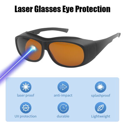Professional laser glasses laser protection safeti glasse glasses for laser ipl laser glasses glasses with laser 200-460nm OD6 Laser protective glasses certified professional laser glasses Laser glass
