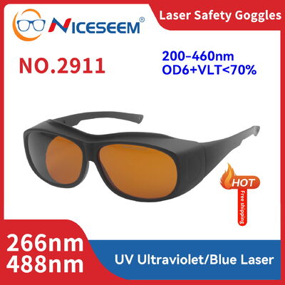Professional laser glasses laser protection safeti glasse glasses for laser ipl laser glasses glasses with laser 200-460nm OD6 Laser protective glasses certified professional laser glasses Laser glass
