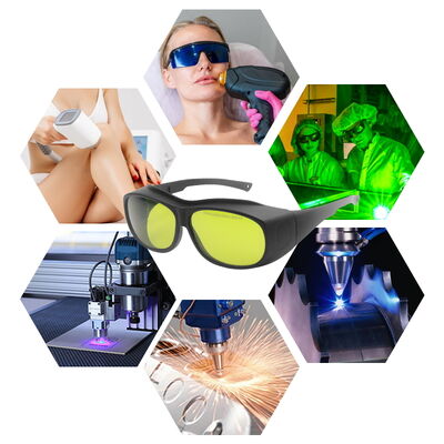 Laser safety glasses  LASER SAFETI GLASSES laser protection glasses laser protection safeti glasse Laser protective lenses 200-460nm 900-2000nm co2 laser protection glasses 1064nm safety glasses