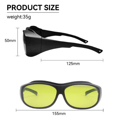 Laser safety glasses  LASER SAFETI GLASSES laser protection glasses laser protection safeti glasse Laser protective lenses 200-460nm 900-2000nm co2 laser protection glasses 1064nm safety glasses