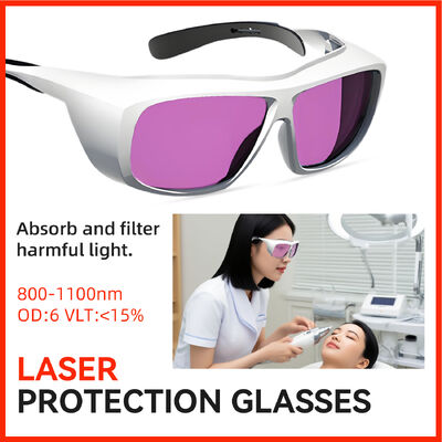 co2 laser protection glasses co2 laser protection glasses eye protection glasses professional laser glasses 808nm 810nm 904nm 980nm 1064nm 800-1080nm Laser glasses protection eye protection glasses