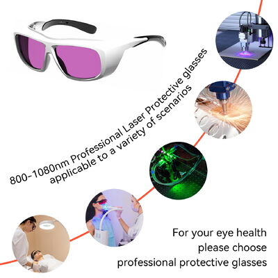 co2 laser protection glasses co2 laser protection glasses eye protection glasses professional laser glasses 808nm 810nm 904nm 980nm 1064nm 800-1080nm Laser glasses protection eye protection glasses