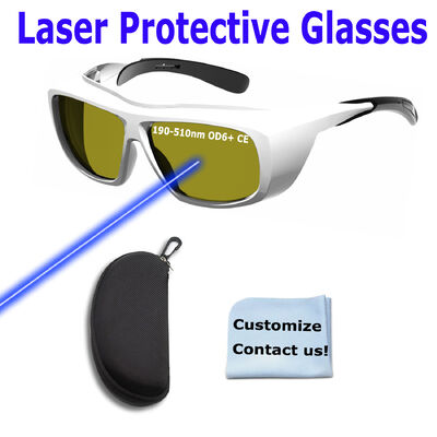 LASER LASER Laser protective glasses certified laser protect glasses laser lenses protect laser laser protector laser protective 532 laser protection glasses 190-510nm laser protective glasses