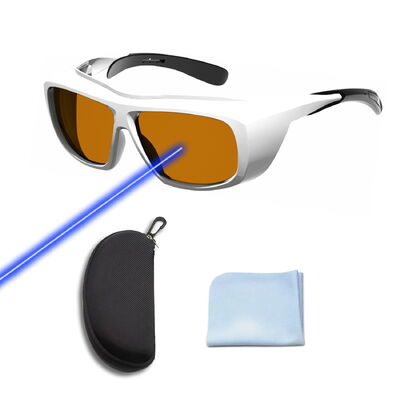 Laser protective glasses certified LASER SAFETI GLASSES laser protection OD6 LASER 532 266nm 488nm 200-460nm Blue Laser protective glasses for laser professional laser glasses Laser glasses protection