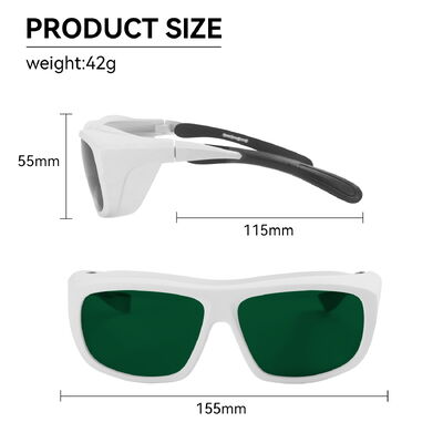 Laser Safety Glasses Laser Saftey Glasses Laser Protection Safeti Glasse 200-450nm 560-2000nm 1320nm 1610nm Co2 Laser Pointer Laser Safety Glasses Ipl Laser Glasses Laser Protection Goggles glasses