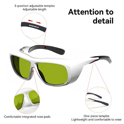 laser protection glases IPL glasses protective laser eye protection laser level glasses 1320nm 1510nm OD6+ LASER PROTECTIVE LENSES  co2 laser protection glasses ipl safety glasses glasses with laser