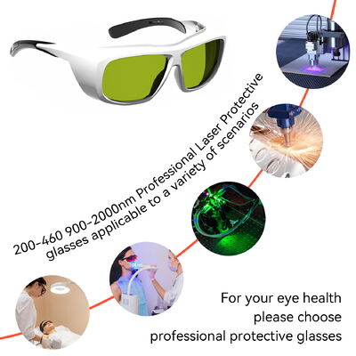 laser protection glases IPL glasses protective laser eye protection laser level glasses 1320nm 1510nm OD6+ LASER PROTECTIVE LENSES  co2 laser protection glasses ipl safety glasses glasses with laser
