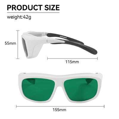 LASER SAFETI GLASSES 1064nm glasses laser protection  safety glasses laser protect glasses 610-1200nm 755nm 810nm 808nm laser safeti glasses co2 laser protection glasses laser lenses protect laser
