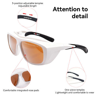 PROTECTION LASER laser protection Laser protective lenses laser protection safeti glasse LASER PROTECTOR 190-550nm 750-1100nm 532nm 755nm laser protective glasses laser glasses glasses for laser
