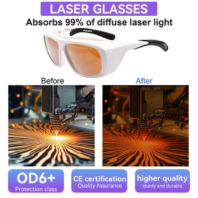 PROTECTION LASER laser protection Laser protective lenses laser protection safeti glasse LASER PROTECTOR 190-550nm 750-1100nm 532nm 755nm laser protective glasses laser glasses glasses for laser