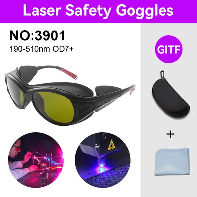 FOR LASER blue laser glasses LASER SAFETI GLASSES 190-510nm OD7+ laser safeti glasses laser lenses protect laser co2 laser protection glasses laser protection goggles laser lenses protect laser