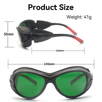 Laser protective glasses certified Laser safety glasses laser lenses protect laser 200-460nm 800-2000nm OD7+ laser glasses laser glasses laser safeti glasses laser lenses protect laser laser glasses