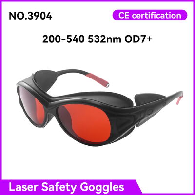 ipl protect glasses laser protect glasses laser laser 200-540nm 532nm OD7+ Laser safety glasses Laser protective lenses laser protection sheet laser protector laser protective 532 laser lenses